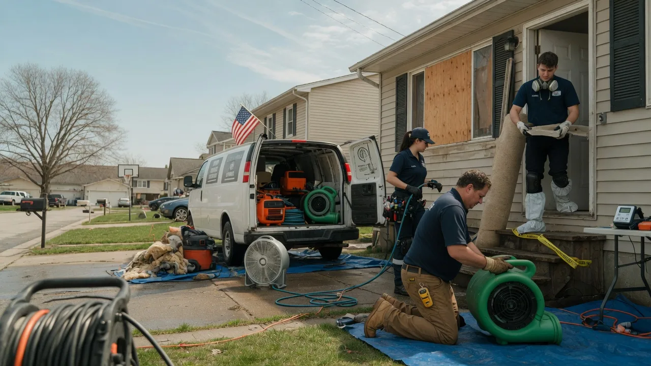 Water Damage Restoration in Warnock, OH near me